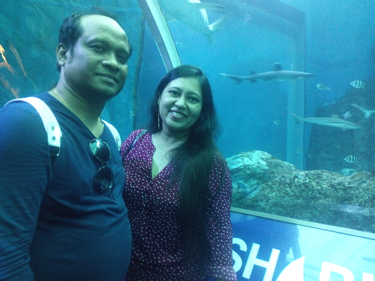 Sea Aquariums of the world at Sentosa, Singapore.